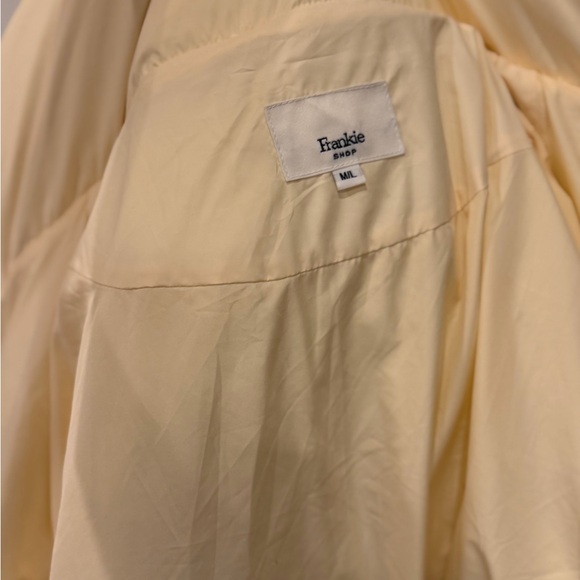 Frankie Shop Light Cream Puffer Jacket - Picture 4 of 6